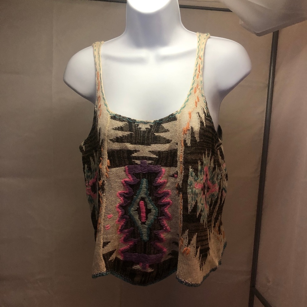 Knitted Free People Tank Top